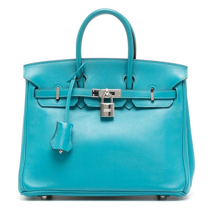 Hermes Birkin 25 Blue! Official Hermes Birkin Bag Price 2022 in