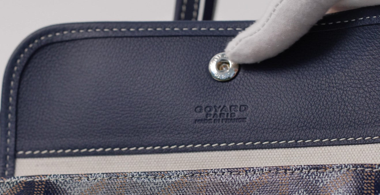 Date Code & Stamp] Goyard Saint Louis with Pochette PM Canvas and Leather