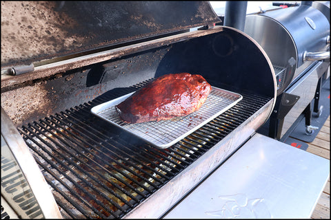 brisket on recteq grill