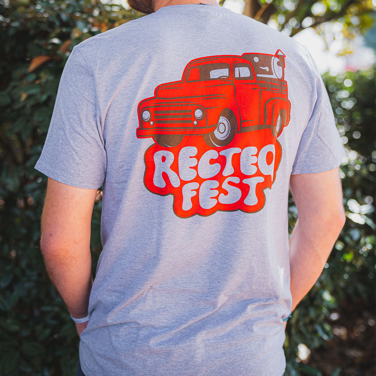 2022 recteq Fest TShirt Grey & Red