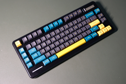 [In Stock] Fokrere82 - VIA Support, CNC Alu Case, Wired RGB Gasket Mechanical Keyboard Kit as variant: E-Black