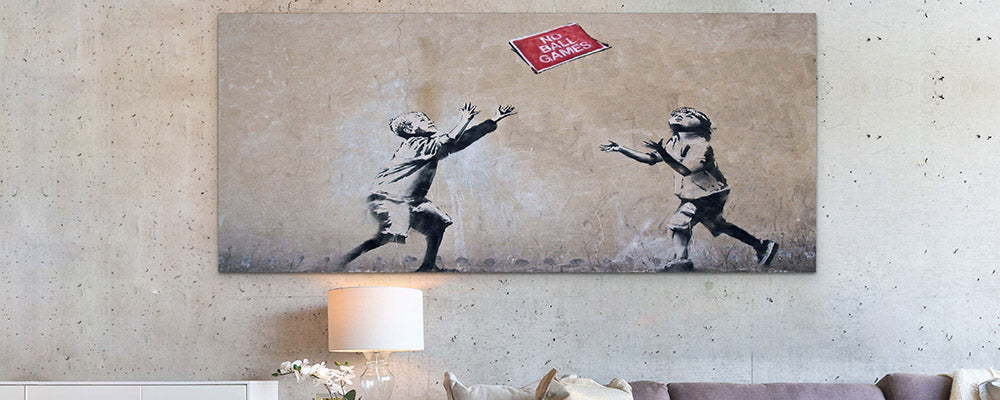 Tableau Street Art Banksy