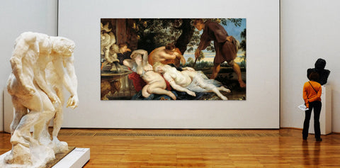 Femme nue dans l'art ancien