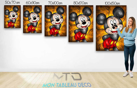 Tableau Street Art Mickey Orignal