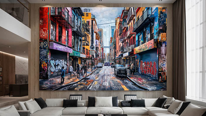 Les Tableaux Street Art pour votre salon