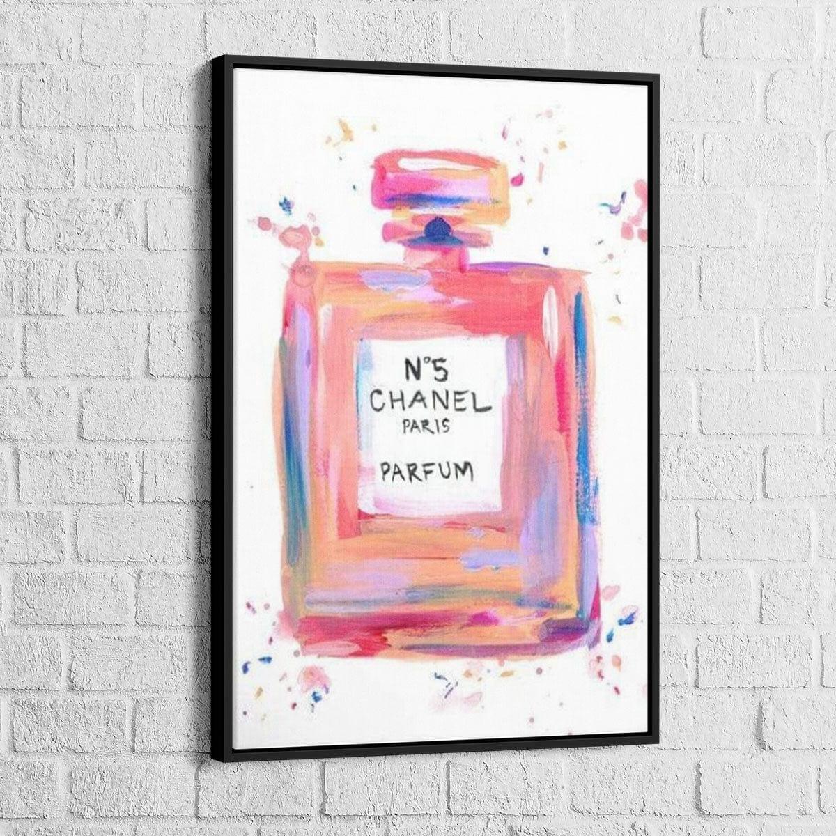 Coco Chanel Fashion Painting – Montableaudeco