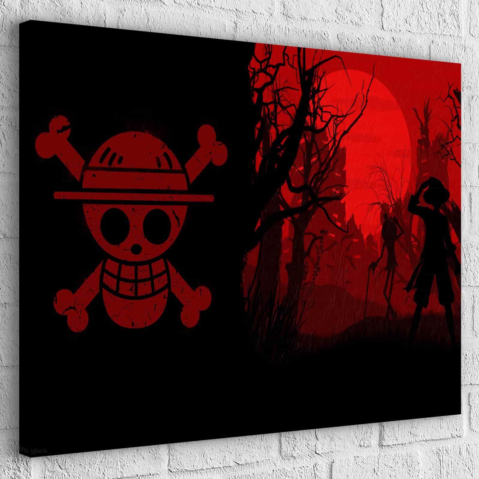 One Piece Sunset Painting | Decoration at wholesale prices – Montableaudeco