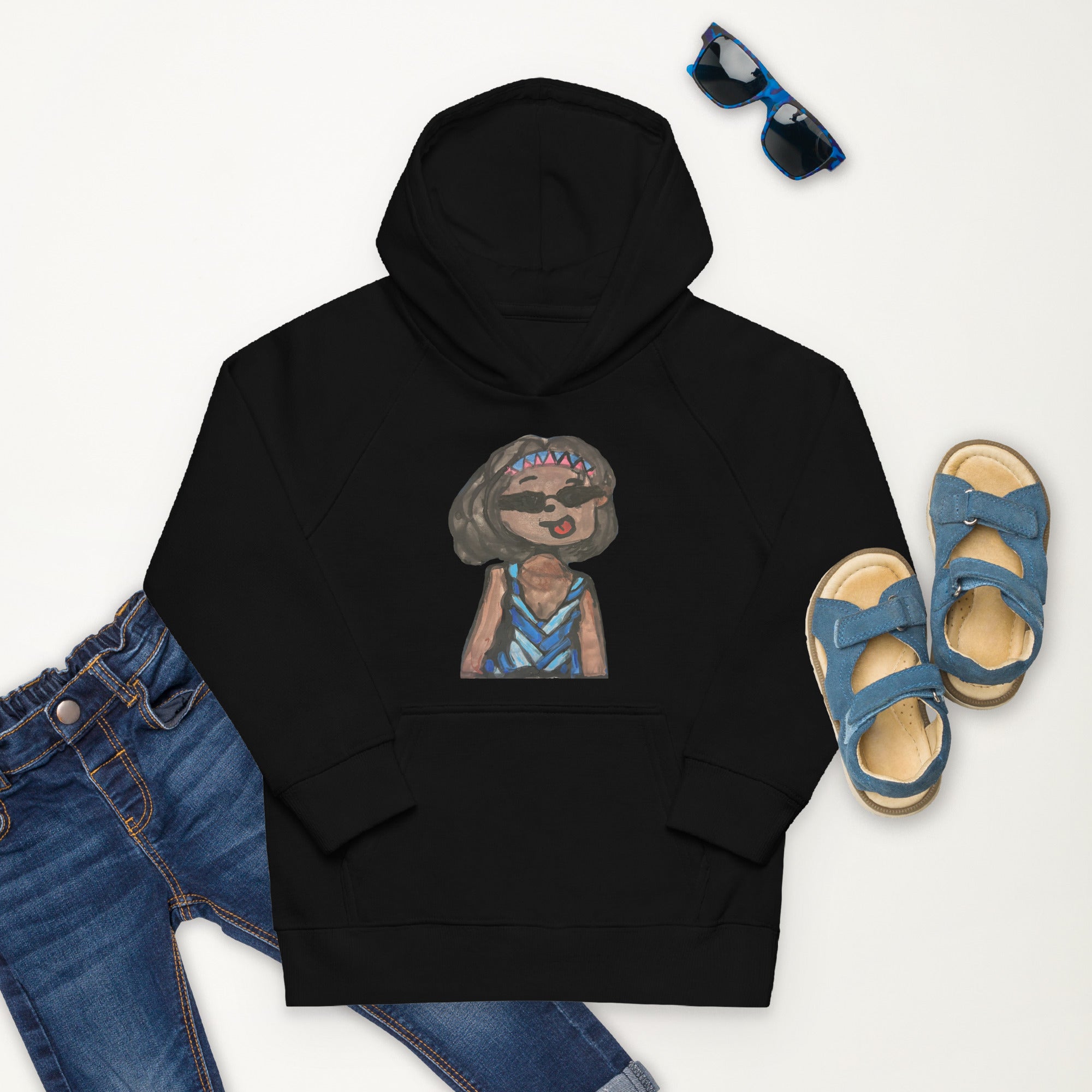 Aunty-Flo-Kids-Eco-Hoodie