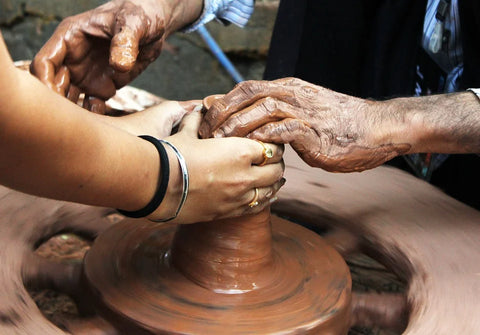 Tour de poterie