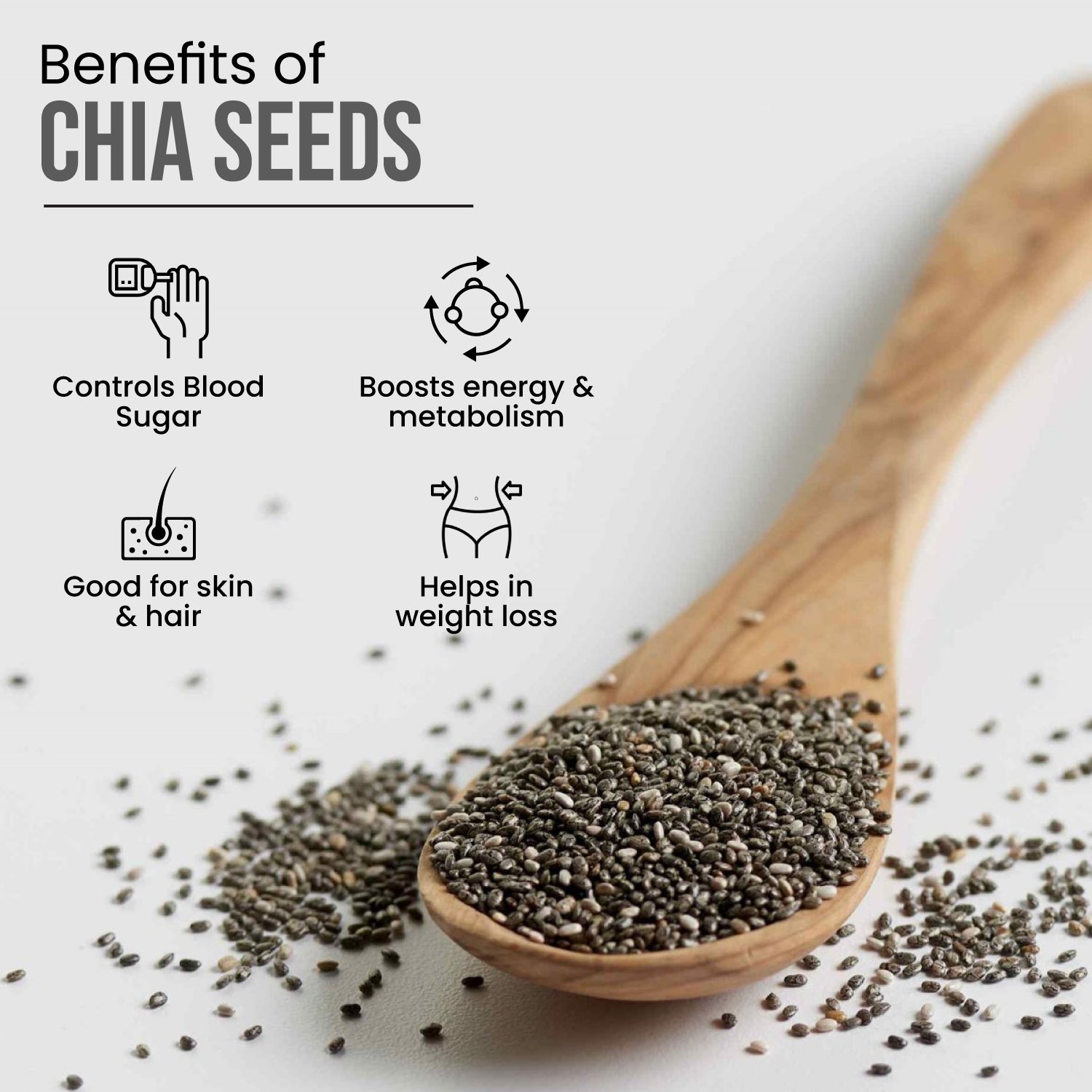 Buy Chia Seeds Online Best for Weight loss  True Elements