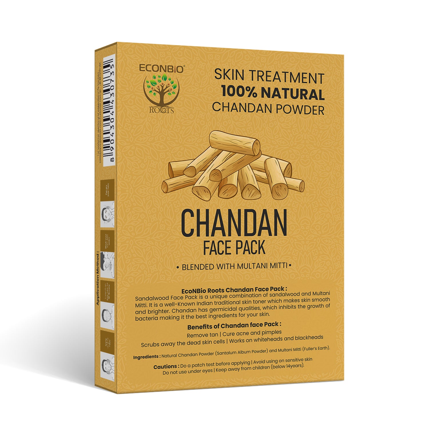 Sandal Face Pack - Rosa Herbalcare