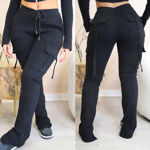 PowerFit  Sport Flex Active Curves Cargo Joggers - The Maniac Garage Hobbies & Leisure Shop