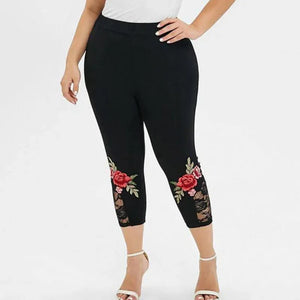 SculptFit All Seasons Curvaceous Women's Rose Leggings - The Maniac Garage Hobbies & Leisure Shop