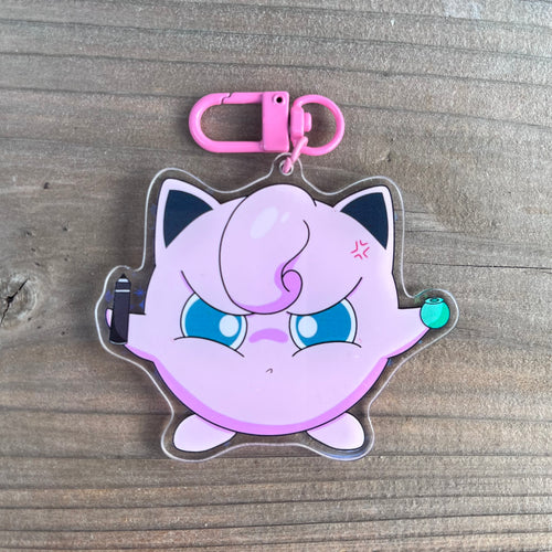 Clefairy Keychain or Magnet Fairy Pokemon Keychain Pokemon