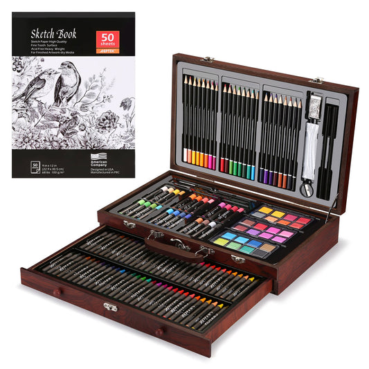 Sketching Set 41 PCS Drawing and Sketching Artist Kit Includes Complete  Sketching and Charcoal Pencils with Portable Travel Zippered Case. Art Set  for Kids, Teens and Adults – Typecho Art