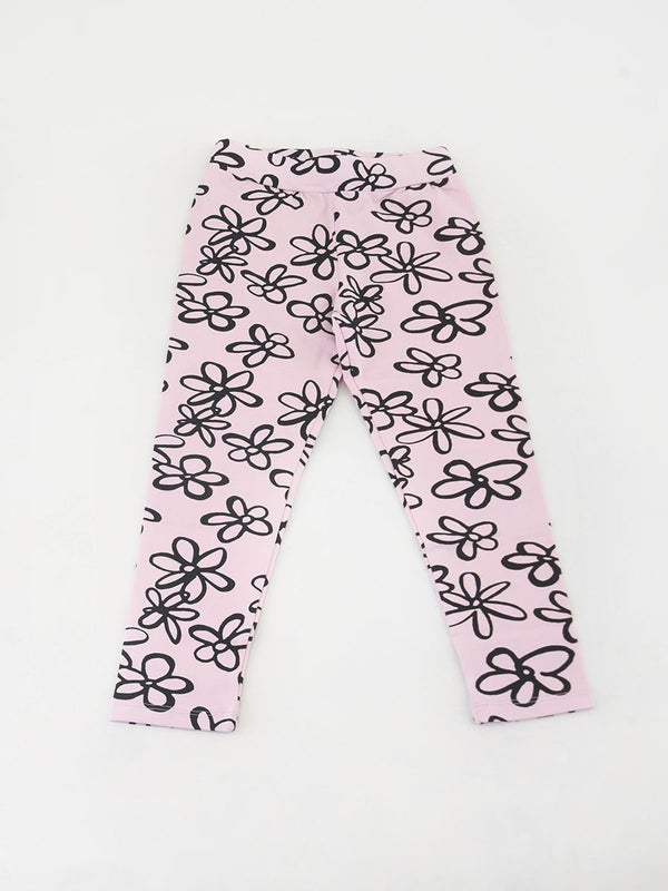 Girls Daisies Leggings