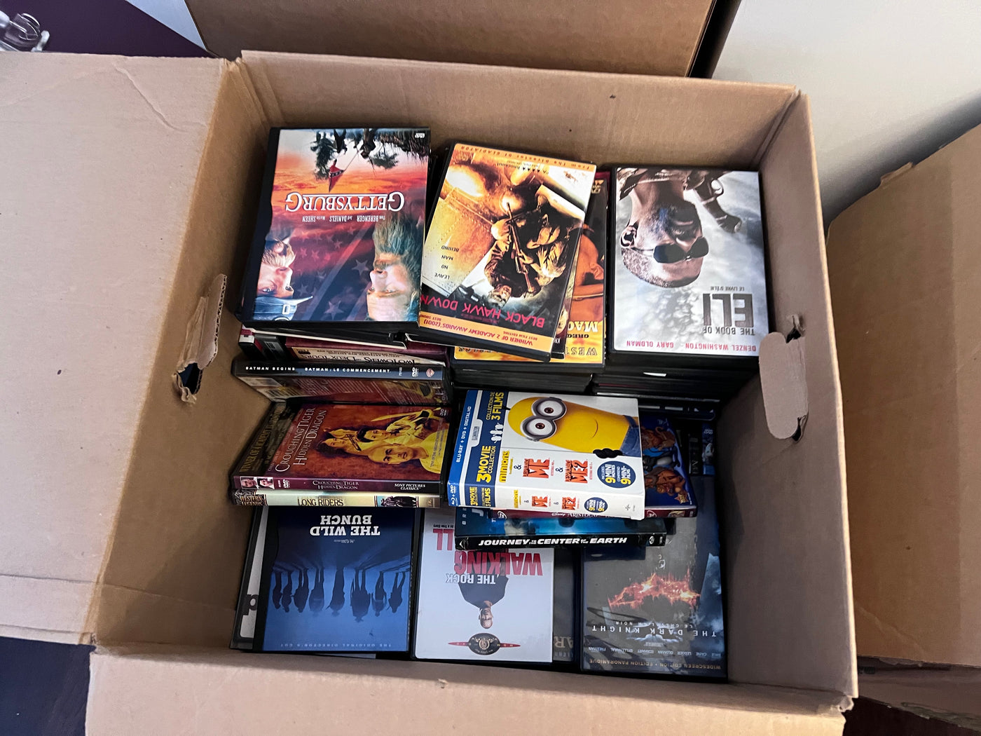 2 Boxes Of Dvds Lot 90 Sell My Stuff Canada Canada S Content And Estate Sale Specialists