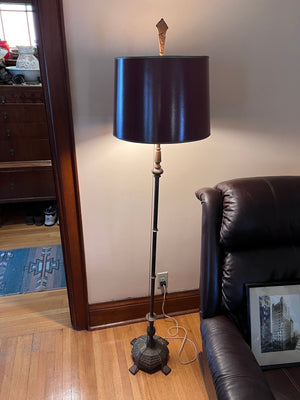 Vintage Frederick Cooper Brass Lamp