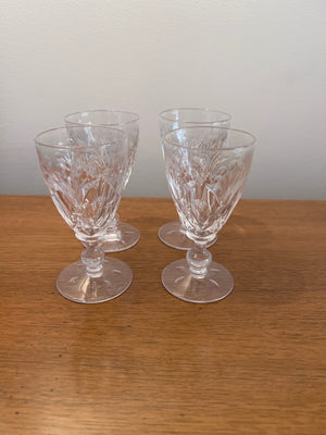 Rosenthal Studio Line Split 9600 Pair of Wine Glasses 6 7/8 Inch