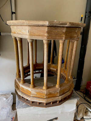 Antique Wood Victorian Bird Cage