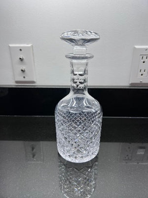 Waterford Crystal Colleen, Thumbprints: Brandy Decanter & Stopper, 13 —  Dishes Encore