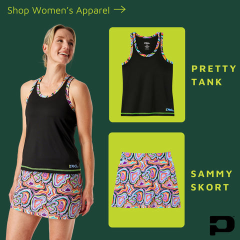 Play-PKL women's pickleball apparel