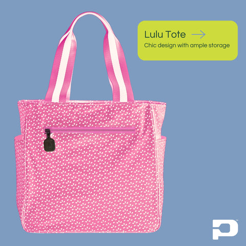 pink pickleball tote bag by Play-PKL