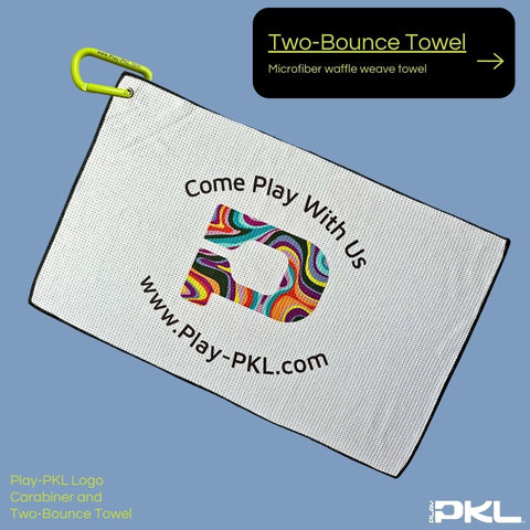 Play-PKL Carabiner Clip and Sweat Absorbing Towel