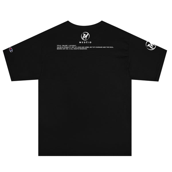 Men's Champion MVP Tee, Camo Jacquard Black 2XL