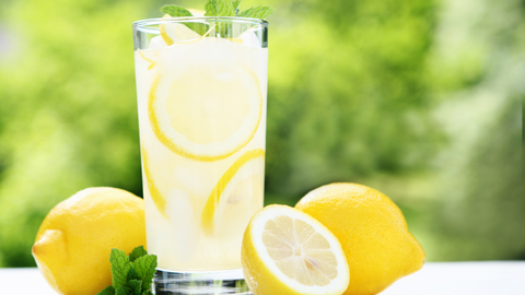 Infused Ginger Lemonade