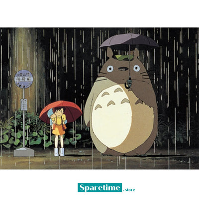 Totoro Rain Bus Stop Petite Puzzle "My Neighbor Totoro", Ensky Puzzles