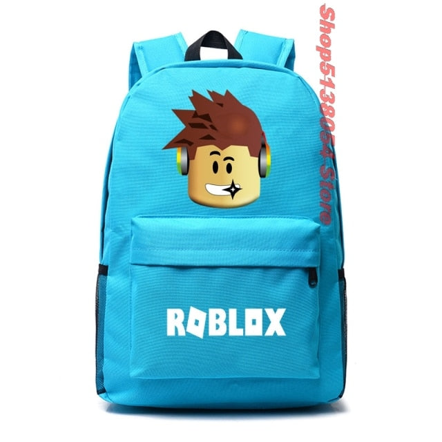 School Bags Roblox Backpack For Teenagers Girls Kids Boys Children Stu Jts Backpacks Store - roblox how to open backpack