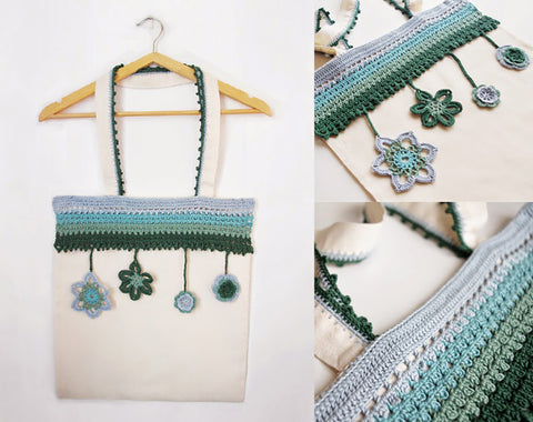 Create and Customize: Crochet Lace Tote Bag DIY - By CocoFlower