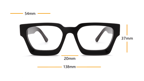 Finbar Eyeglass Size