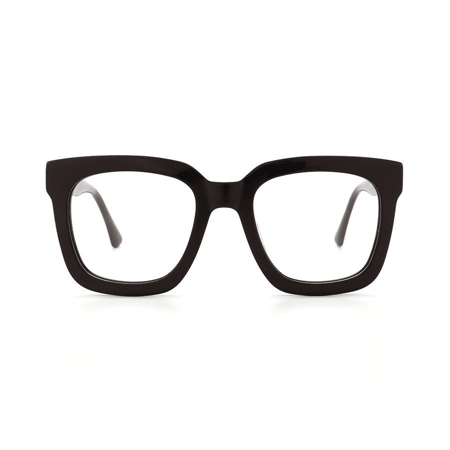 Black Square Frame Glasses