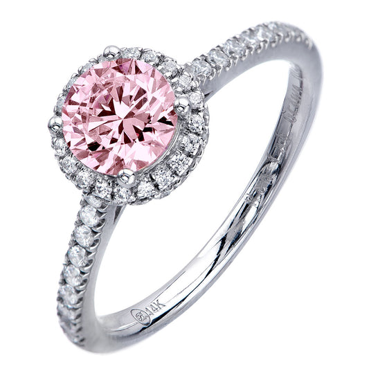 PINK GEORGETTE RING 925 Silver