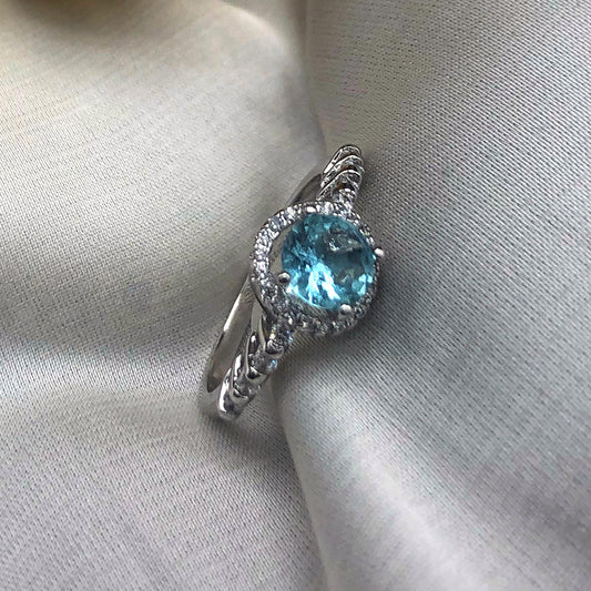 Aquamarine Ring