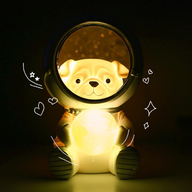 Cute Galaxy Guardian Astronaut Night Light – samcrowd