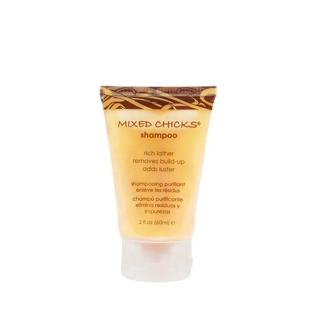 Mixed Chicks Shampoo Rich Lather Removes Build-Up Adds Luster
