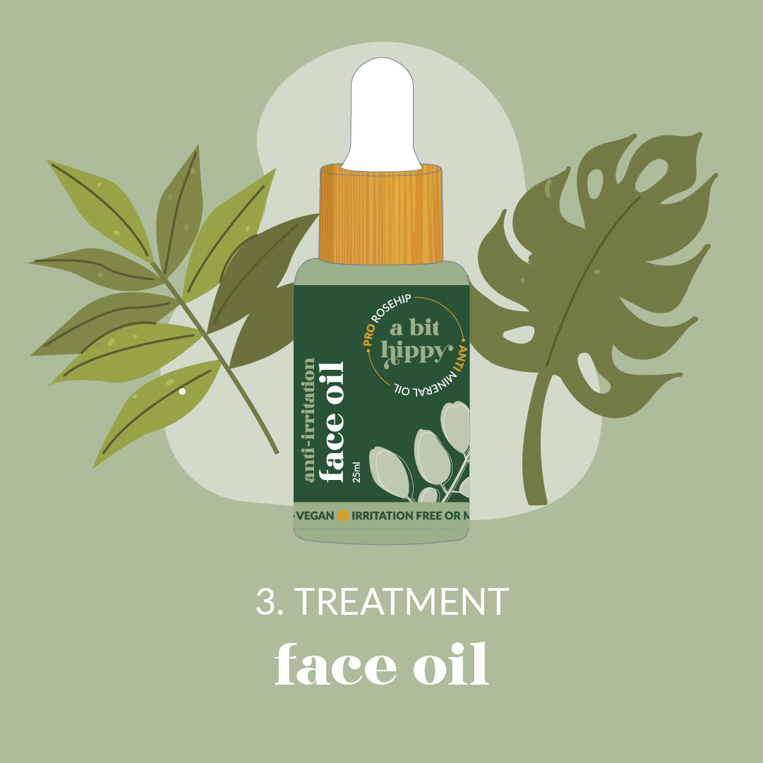 A bit Hippy Anti-Ageing Skincare Routine - Step 3: Face Oil