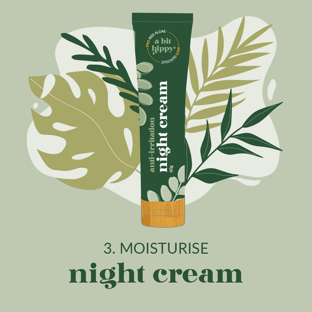 A bit Hippy Ultimate Pamper Routine Step Three - Night Cream