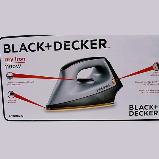 BLACK+DECKER Steam Iron Press BXIR1801IN1800 Watt with Detachable Tank and  Ceramic Sole Plate Review 