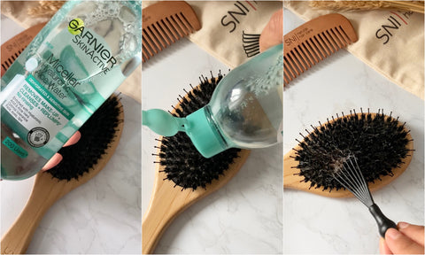 How to clean your dirty hair brush 