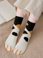 Load image into Gallery viewer, Cute Cat Claws Thick Warm Socks (3 pairs)
