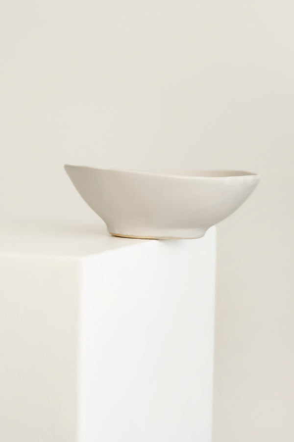The CEREAL BOWL in white