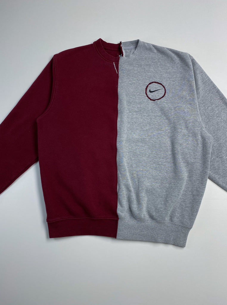 reworked nike crewneck