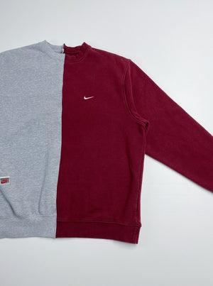 reworked nike crewneck