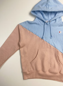 pastel orange champion hoodie