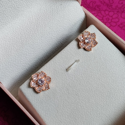 Large Round Diamante Stud Earrings Round Sparkle Bling | eBay