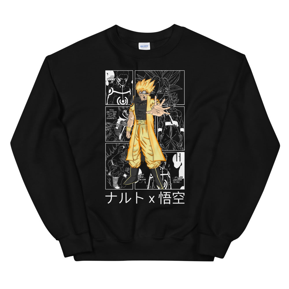 Naruto X Goku Fusion Sweater Fusionart